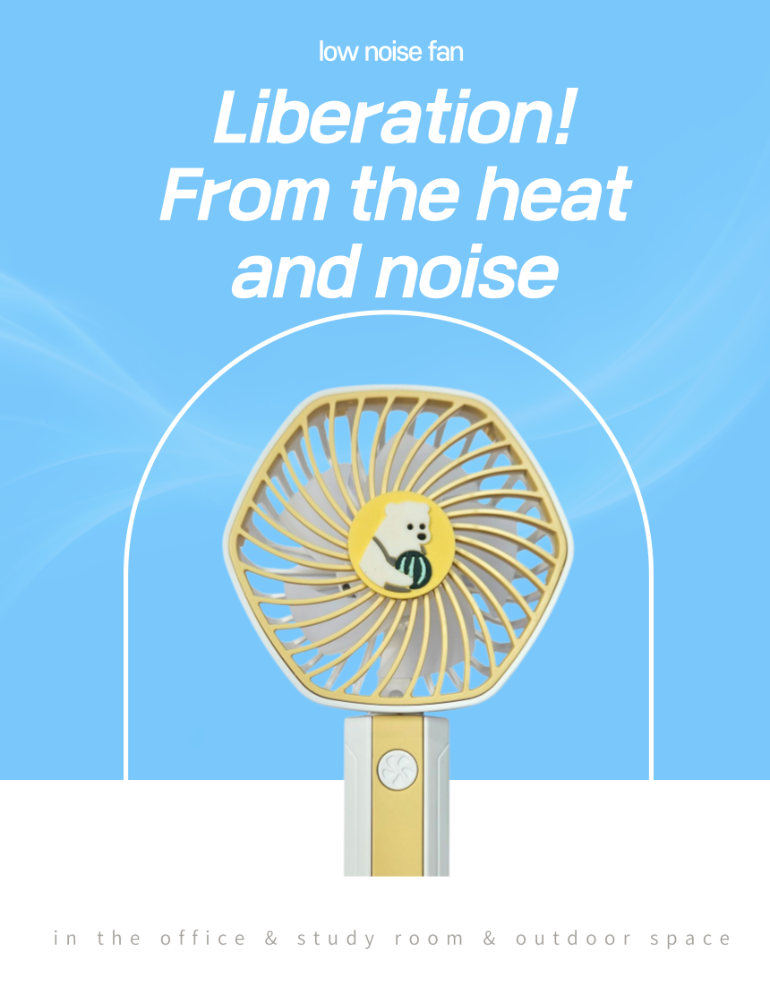 HANDHELD DESKTOP USB FAN