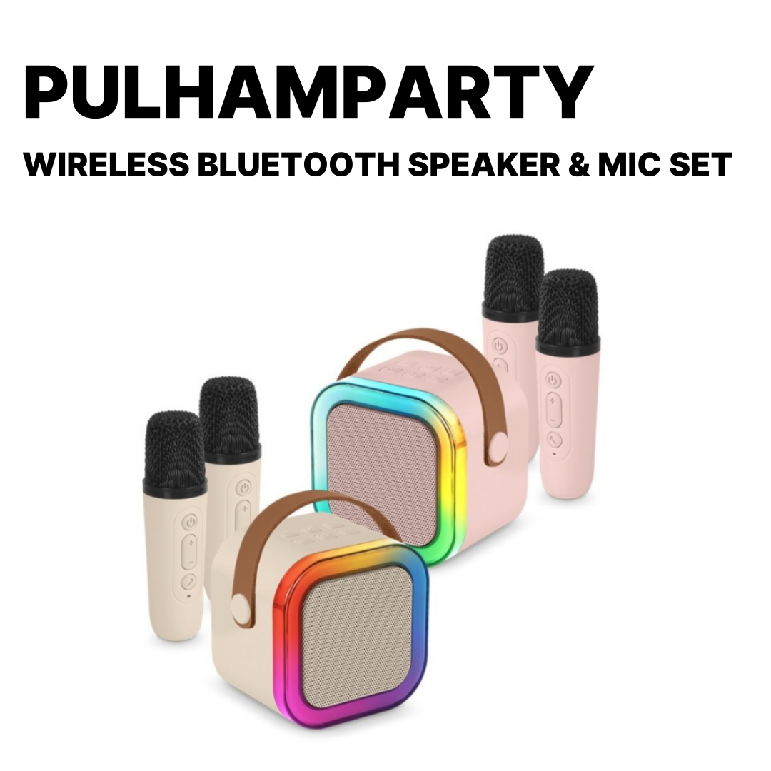 WIRELESS KARAOKE SPAKER (DOUBLE)