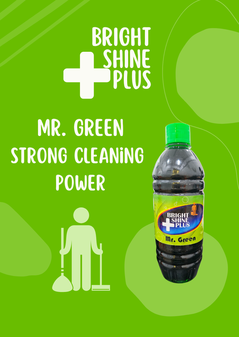 Mr. Green Floor Cleaner Liquid 500ml | Disinfectant Multi-Surface Cleaner | Kills Germs, Bacteria & Viruses | Long-Lasting Fragrance | Works with Hard & Soft Water | Tough Stain & Grease Removal