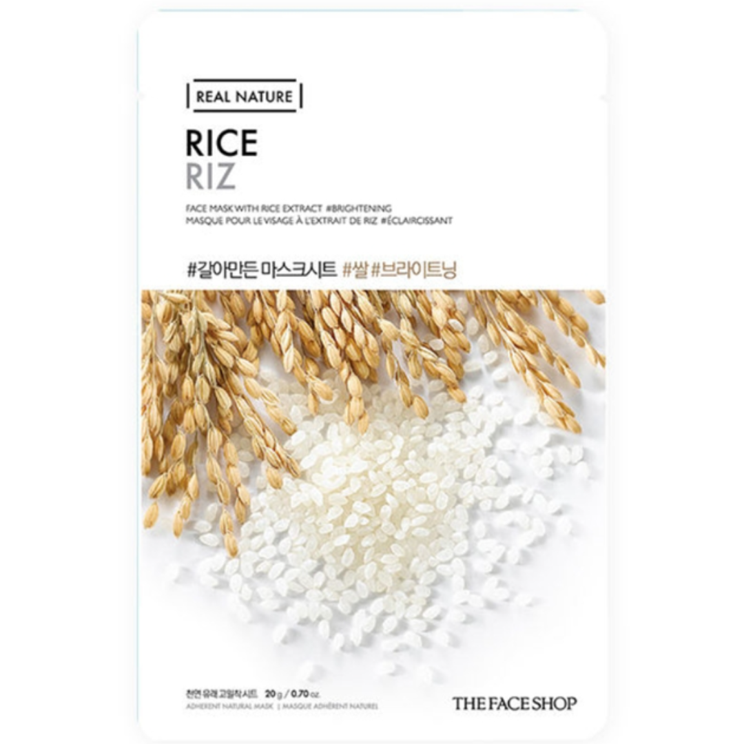 The Face Shop Real Nature Rice Face Mask - 20 gm 10% off (Inclusive of all taxes)