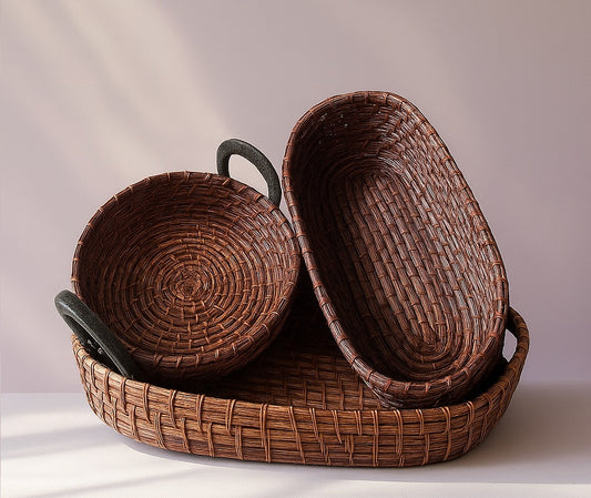 round tray 3 in 1 set