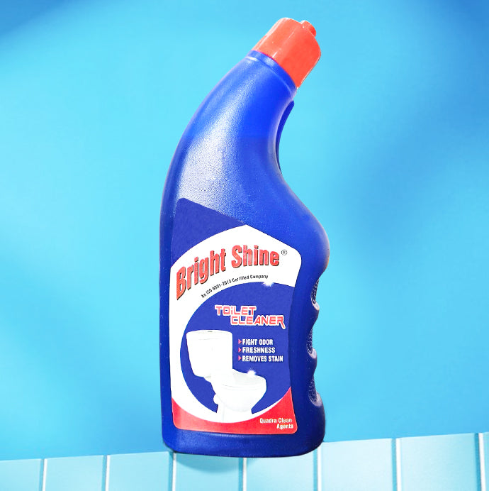 Toilet Cleaner Liquid 500ml | Disinfectant Formula | Kills 99.9% Germs | Removes Tough Stains & Yellow Marks | Easy-Pour Bent Neck Bottle for Deep Cleaning