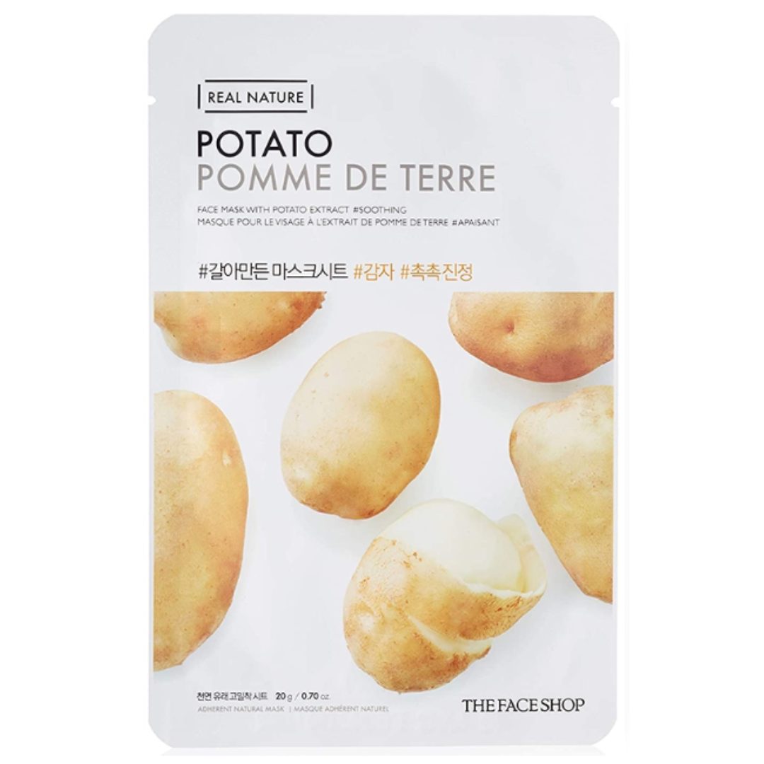 The Face Shop Real Nature Potato Face Mask - 20 gm 10% off (Inclusive of all taxes)