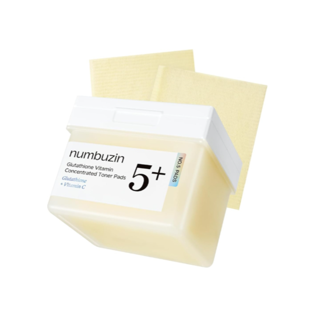 numbuzin No.5+ Glutathione Vitamin Concentrated Toner Pads (180ml / 70 Pads) 30% off (Inclusive of all taxes)