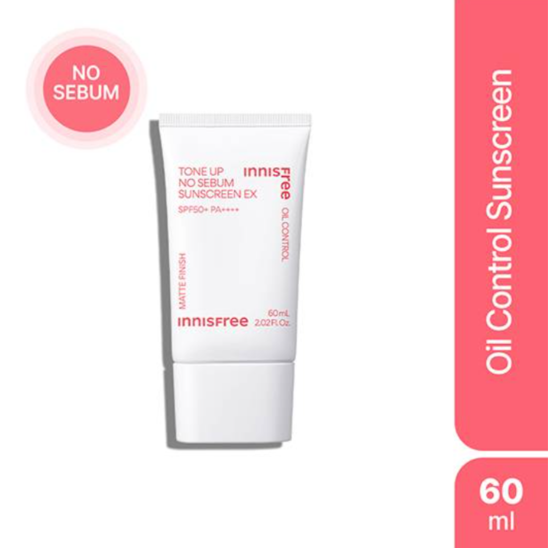 Innisfree Tone up no sebum sunscreen 60ml 15% off (Inclusive of all taxes)