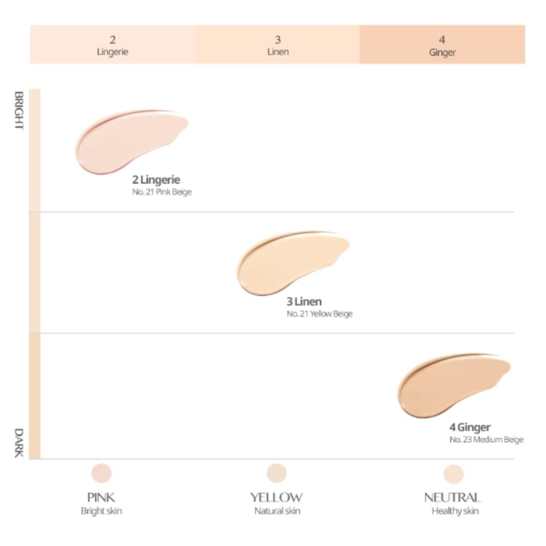 Clio KILL COVER MESH GLOW CUSHION SPF50+ PA+++ Refill Set