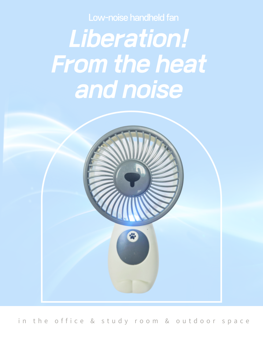 HANDHELD CUTE BEAR FAN