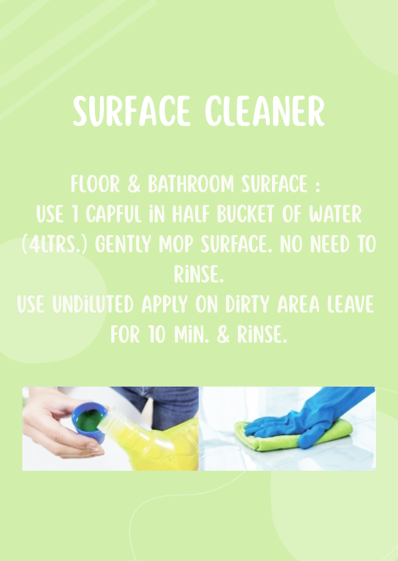 BRIGHT SHINE Floor Cleaner Liquid 500ml – JASMINE Fragrance | Multipurpose Disinfectant for Home, Kitchen &amp; Bathroom&nbsp;