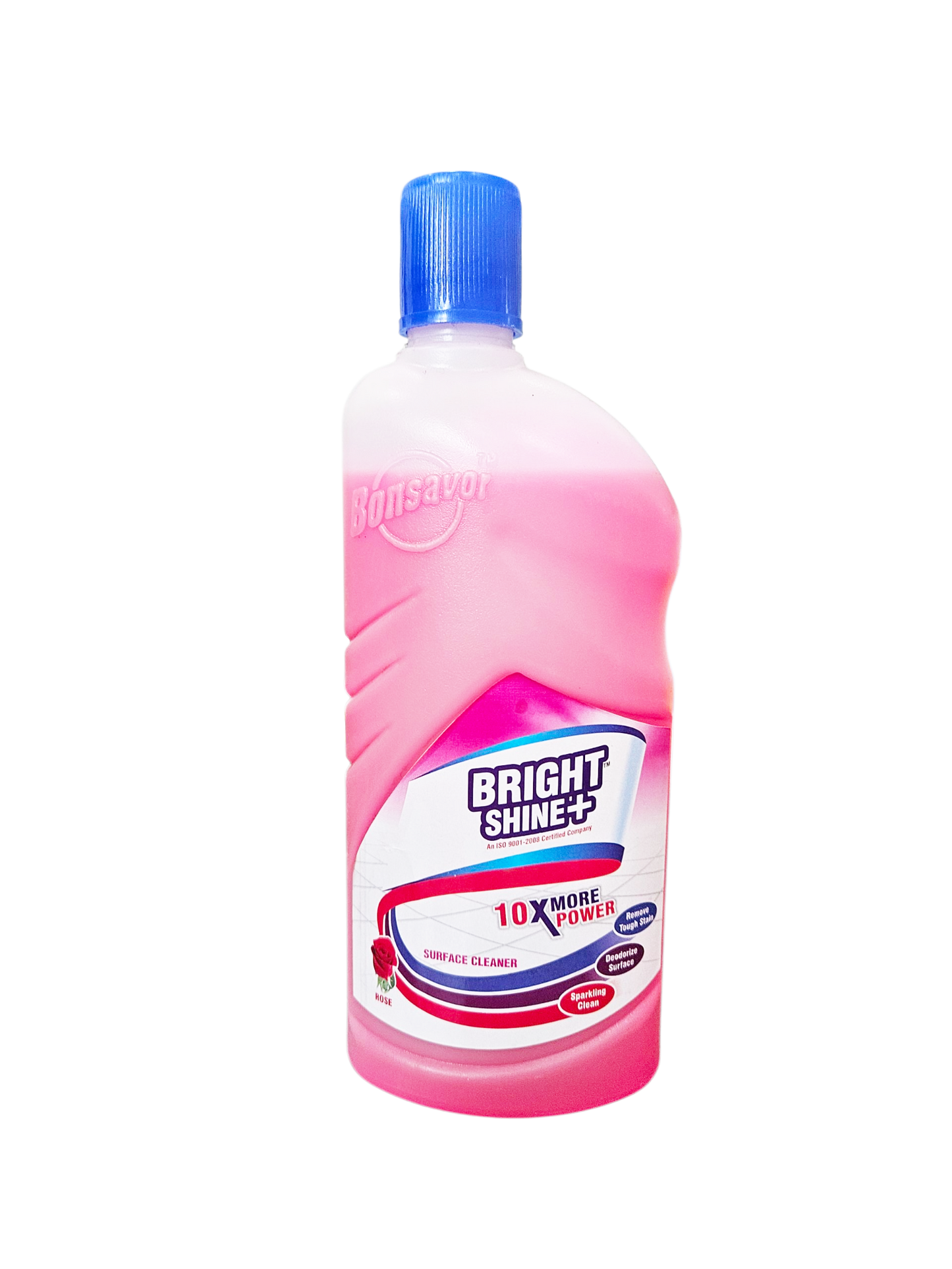 BRIGHT SHINE Floor Cleaner Liquid 500ml – ROSE Fragrance | Multipurpose Disinfectant for Home, Kitchen & Bathroom