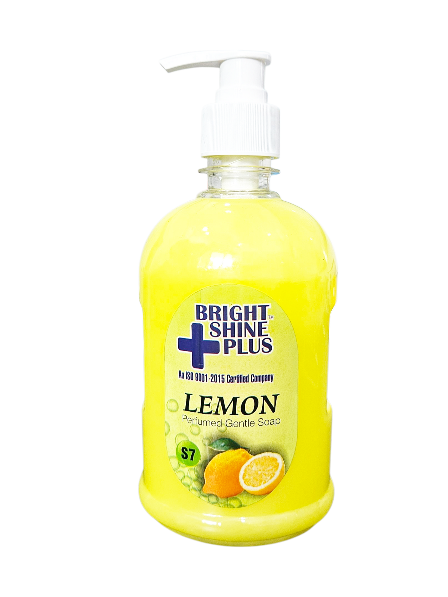 Bright Shine Hand Wash Liquid 500ml – Lemon Fresh | Gentle on Hands, Removes Germs & Dirt