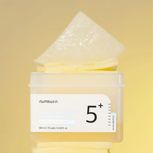 numbuzin No.5+ Glutathione Vitamin Concentrated Toner Pads (180ml / 70 Pads) 30% off (Inclusive of all taxes)