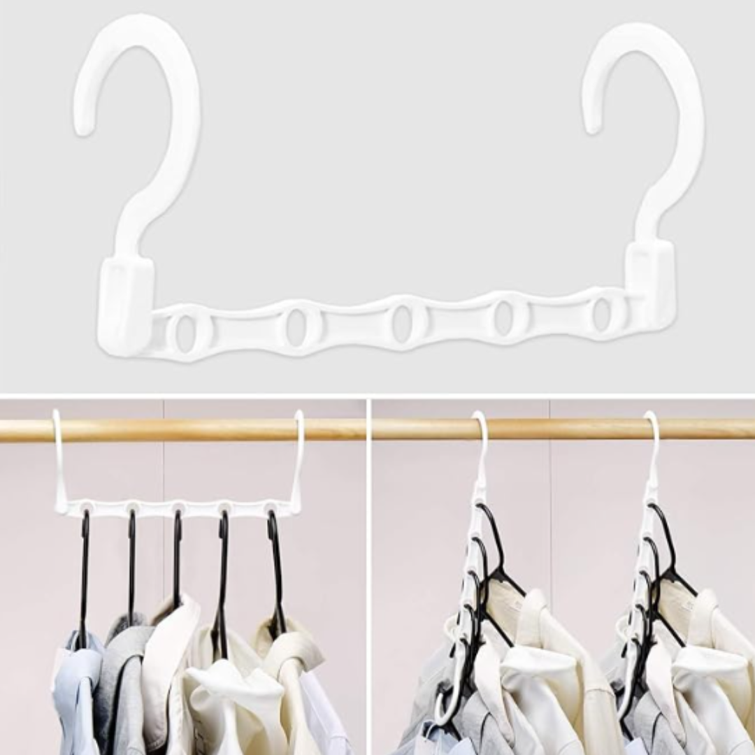 5 in 1 Magic Hanger for Wardrobe (Inclusive of all taxes)
