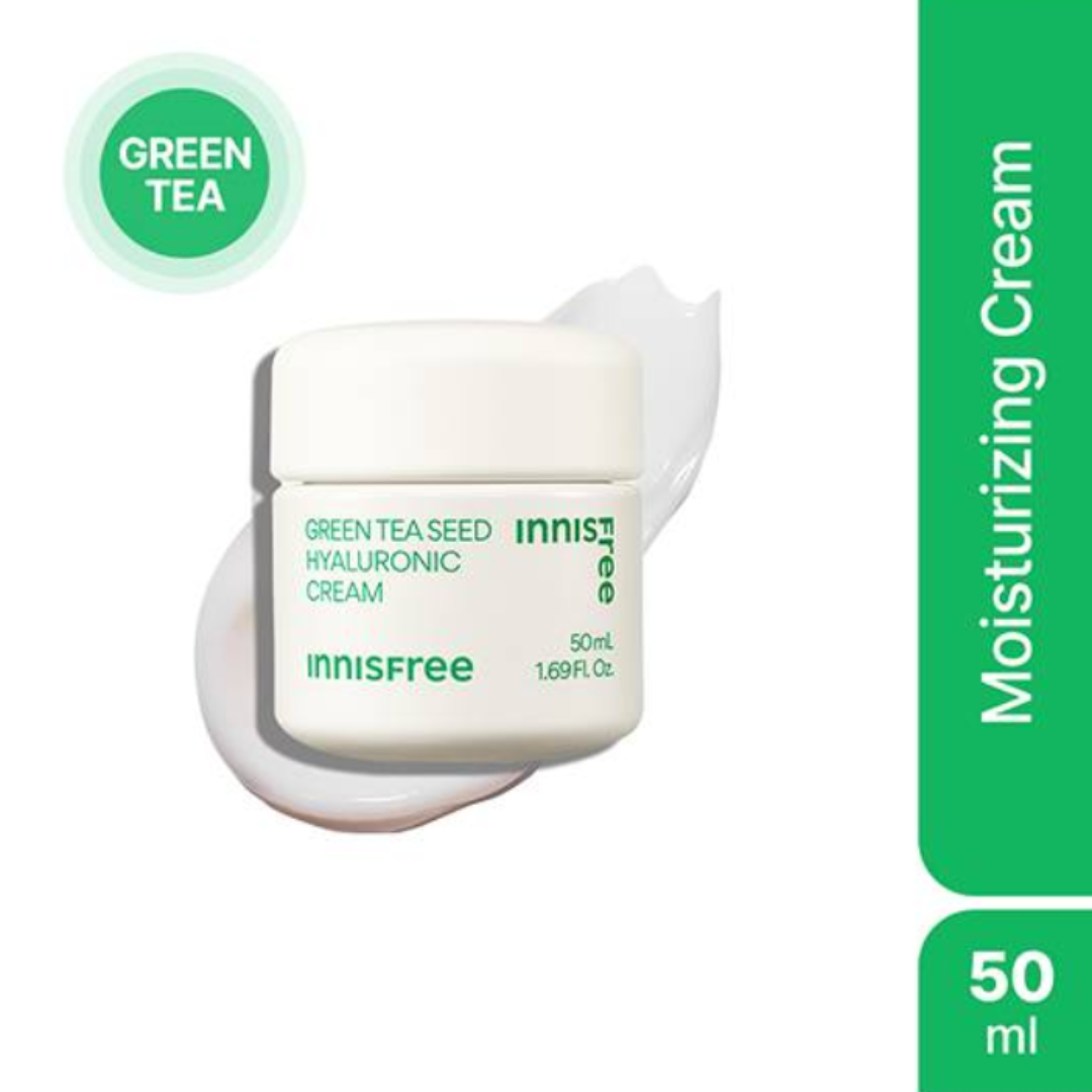 Innisfree Green Tea Seed Hyaluronic Cream - 50 ml 10% off (Inclusive of all taxes)