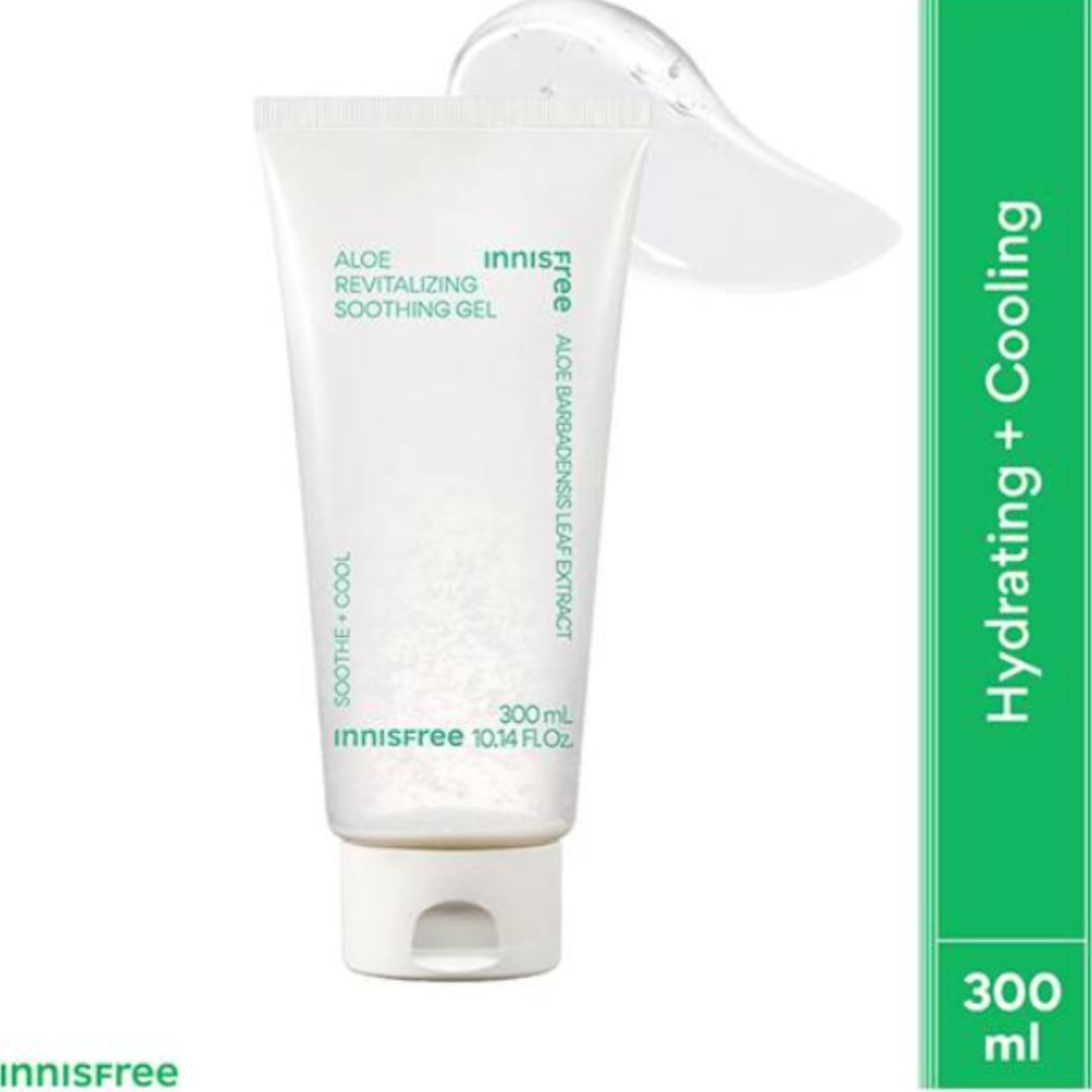 Innisfree Aloe revitalizing soothing gel 300ml (Recommended for oily skin) 20% off (Inclusive of all taxes)