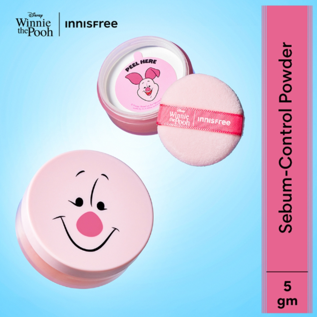 Innisfree No Sebum Mineral Powder - Pooh edition - 5 gm 15% off (Inclusive of all taxes)