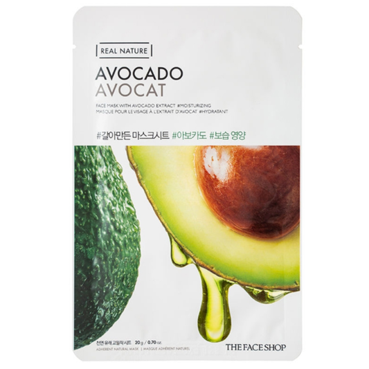 The Face Shop Real Nature Avocado Face Mask - 20 gm 10% off (Inclusive of all taxes)