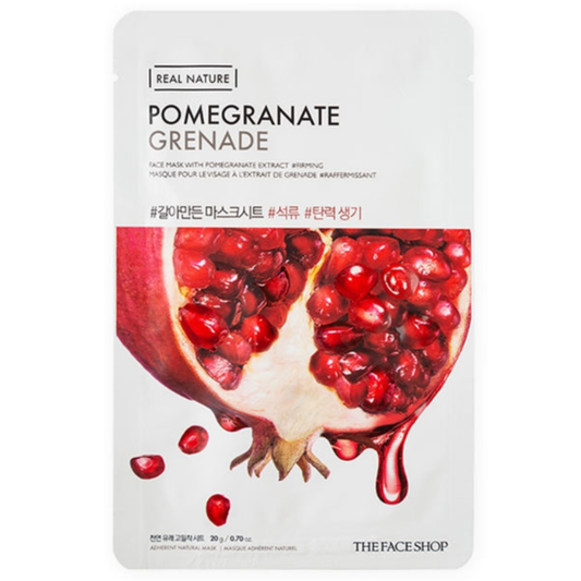 The Face Shop Real Nature Pomegranate Face Mask - 20 gm 10% off (Inclusive of all taxes)