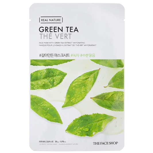 The Face Shop Real Nature Green Tea Face Mask - 20 gm 10% off (Inclusive of all taxes)