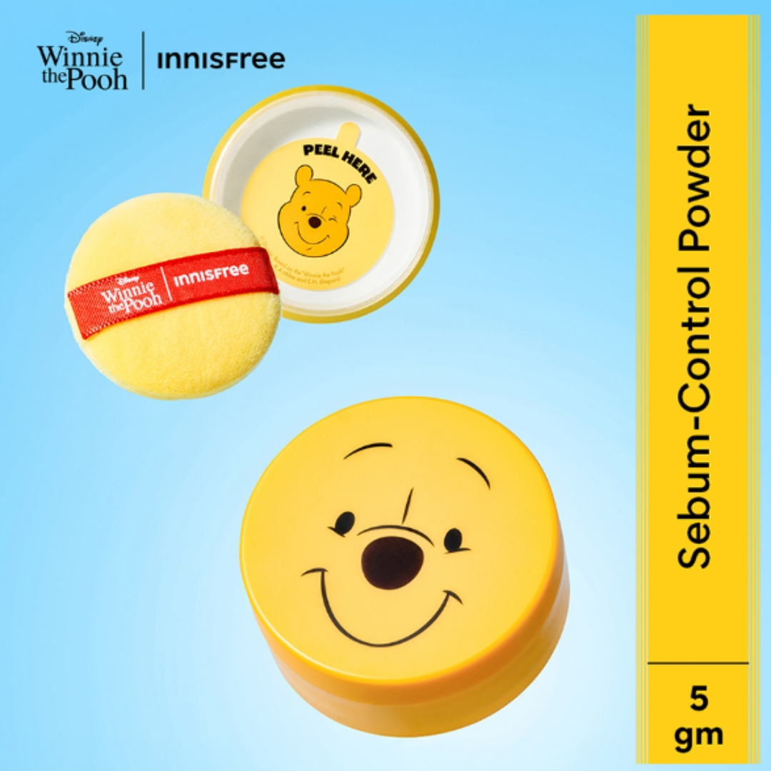 Innisfree No Sebum Mineral Powder - Pooh edition - 5 gm 15% off (Inclusive of all taxes)