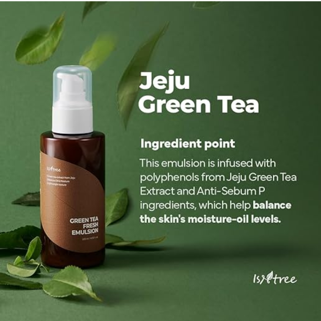 Isntree GREEN TEA FRESH EMULSION 120ml 25% off (Inclusive of all taxes)