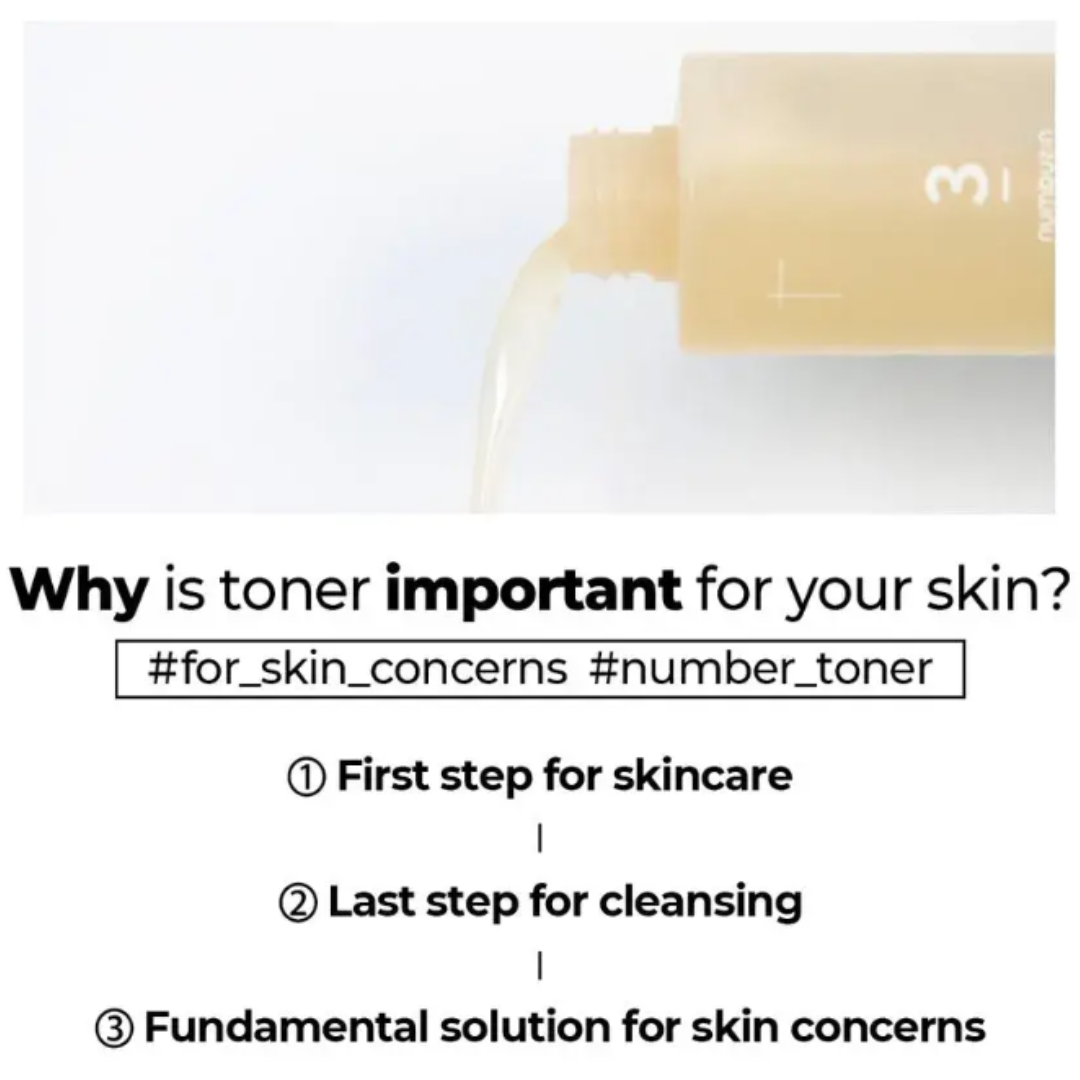 numbuzin No.3 Super Glowing Essence Toner 200ml 35% off (Inclusive of all taxes)