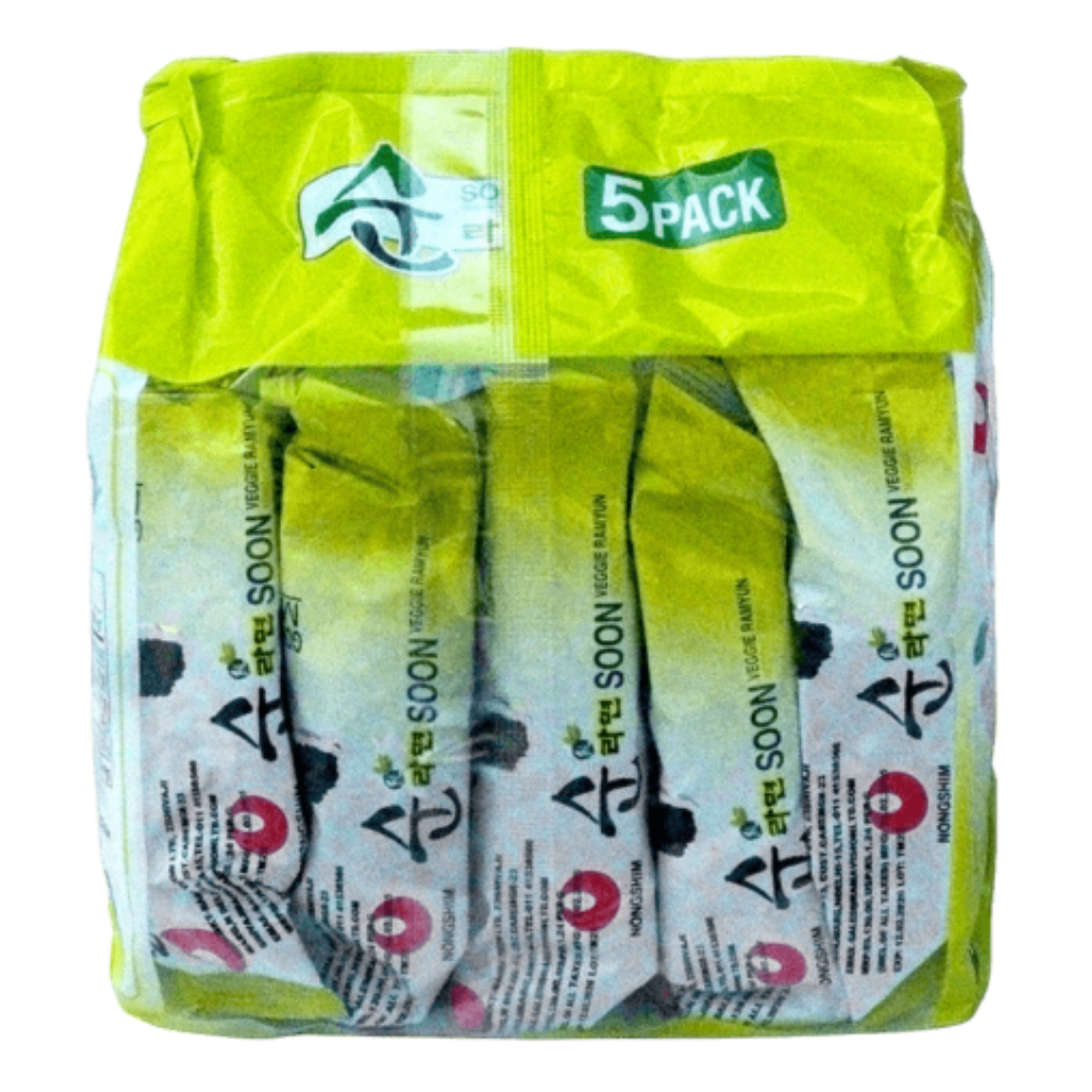 Nongshim - Soon Veggie Ramyun, 560 gm (112 gm x 5) (Inclusive of all taxes)