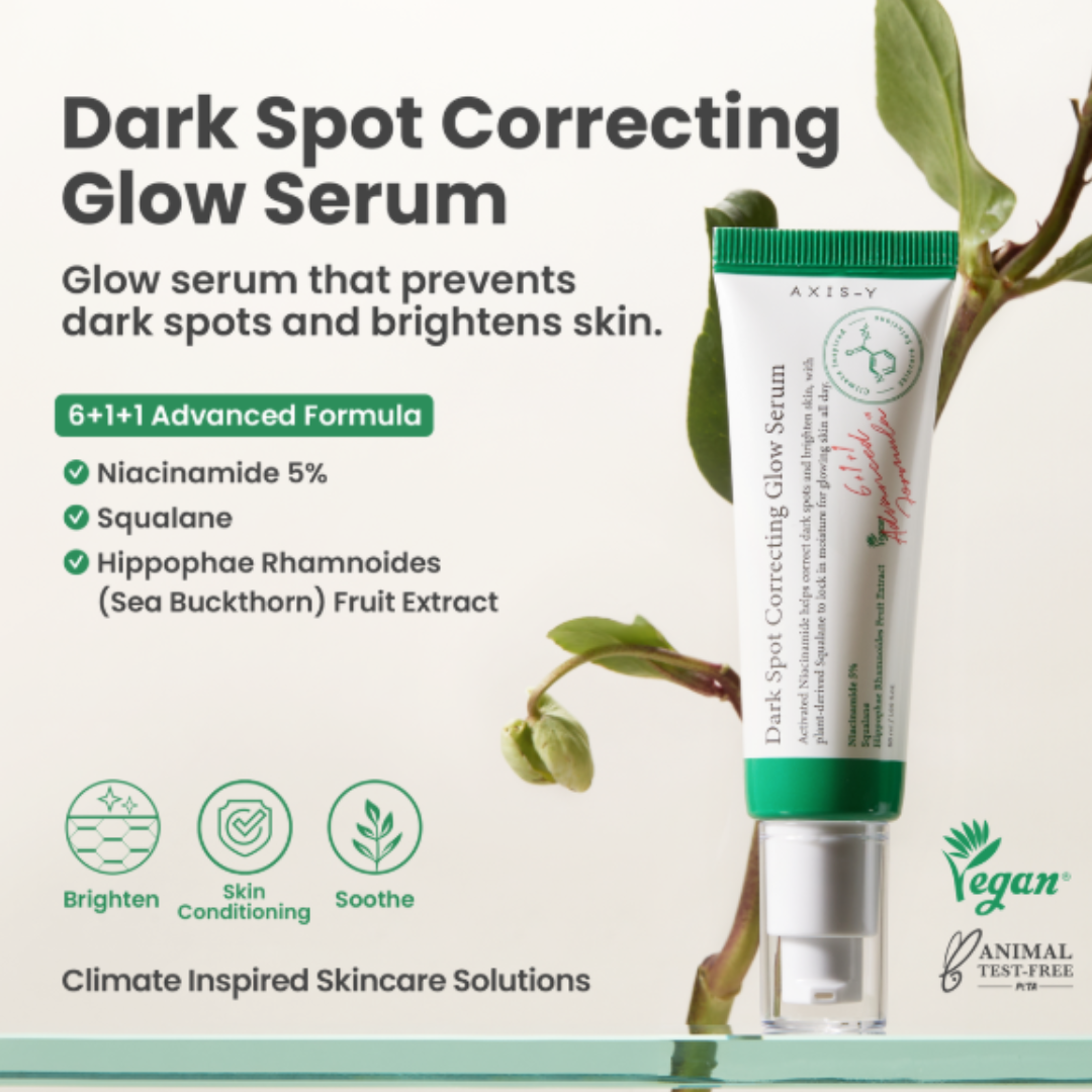 Axis-Y Dark Spot Correcting Glow Serum 50ml 20% off (Inclusive of all taxes)