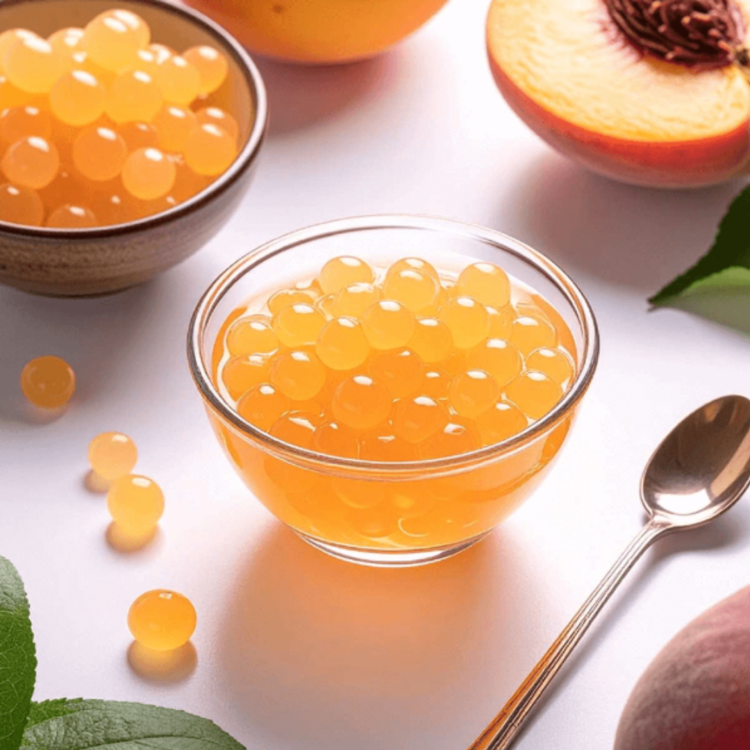 The Tea Planet - Orange Popping Boba, 1 Kg (Inclusive of all taxes)