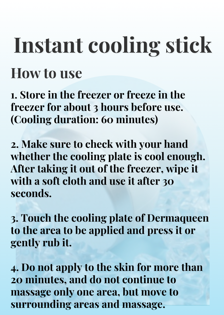 Korean Beauty Item cooling stick