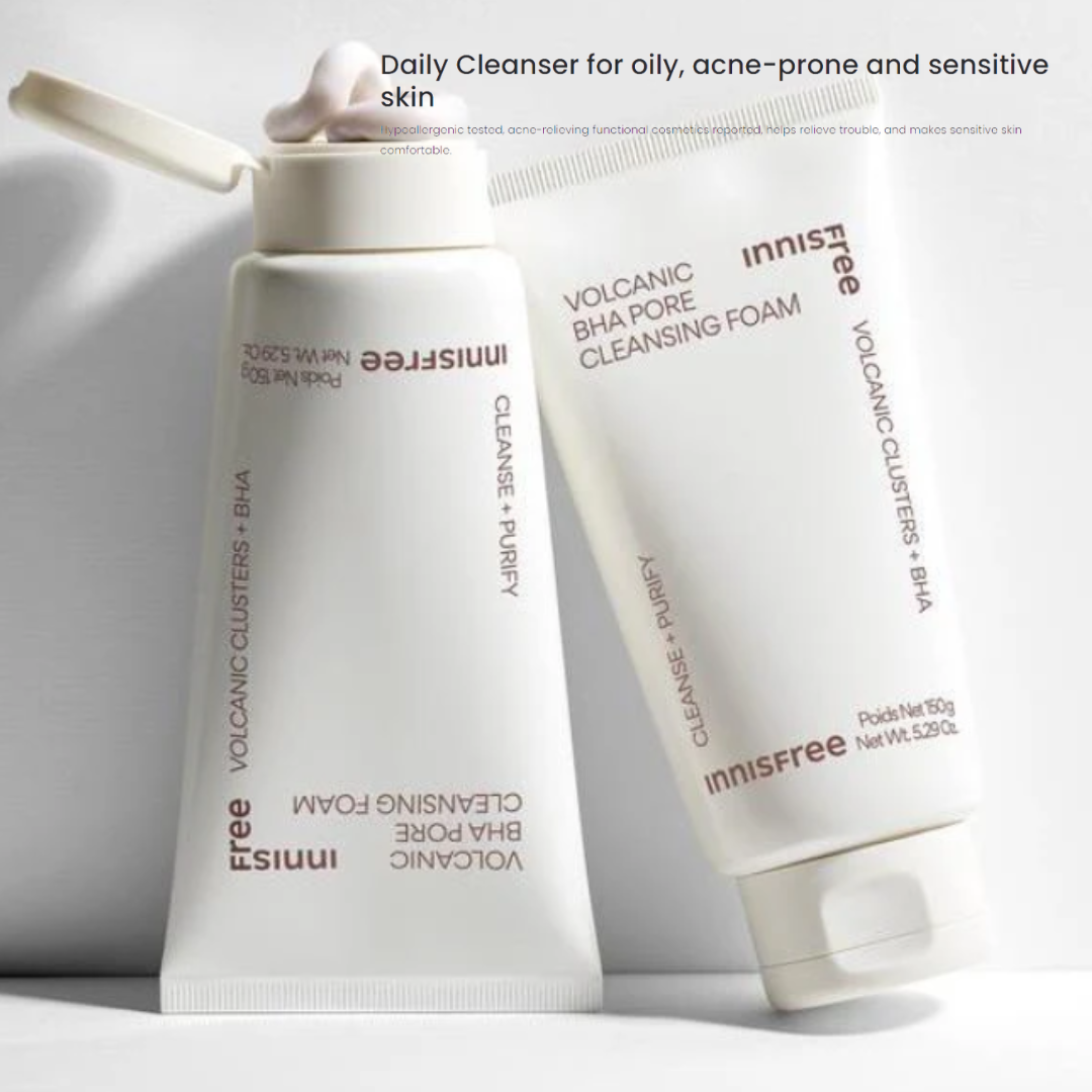 Innisfree Volcanic BHA Pore Cleansing Foam - 150 gm 5% off (Inclusive of all taxes)
