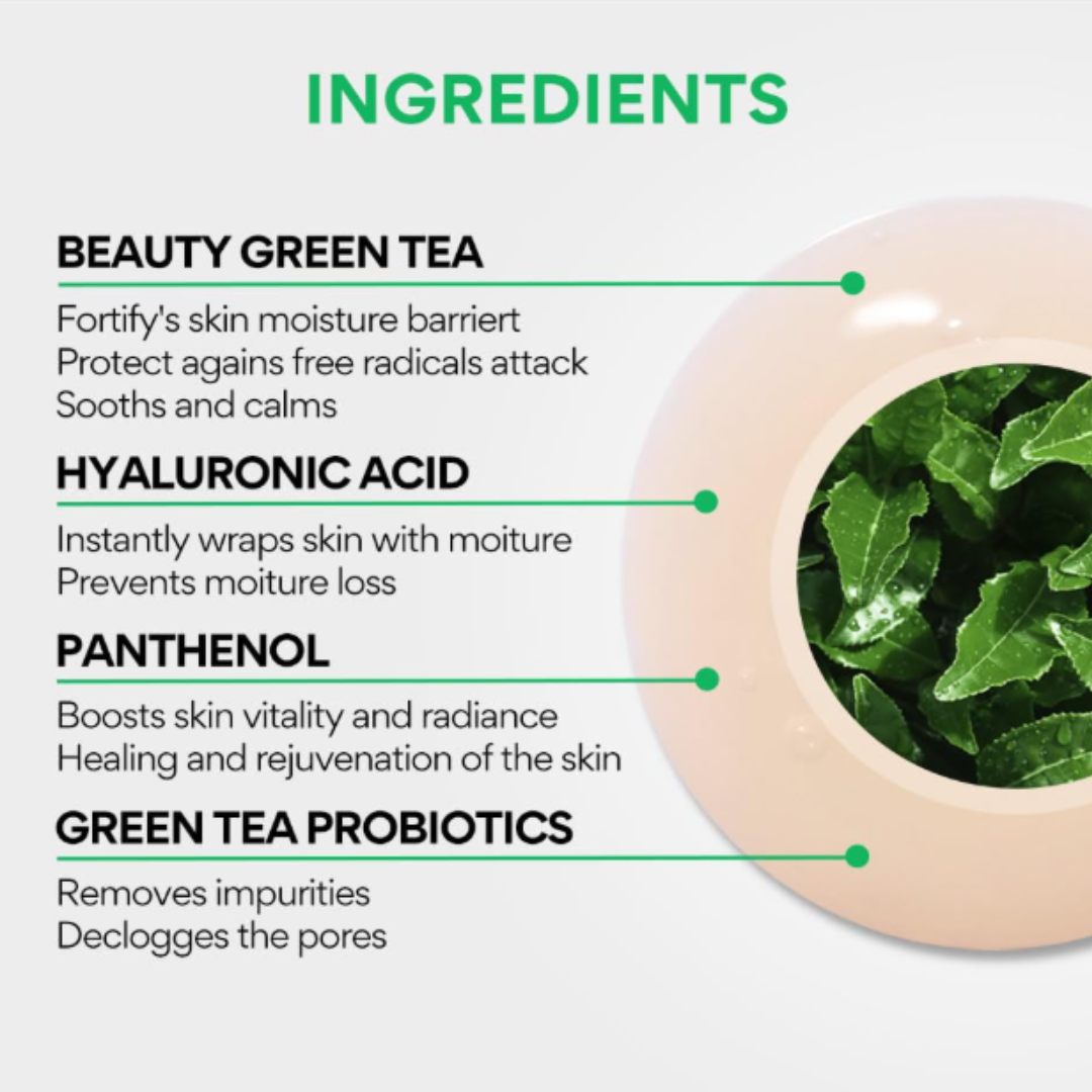 Innisfree Green Tea Hyaluronic Lotion - 170 ml 25% off (Taxes not included)