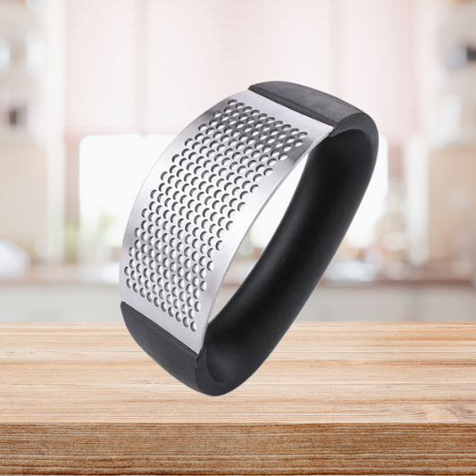 Premium Stainless Steel Garlic Press – Easy Squeeze, Rust-Resistant, Dishwasher Safe