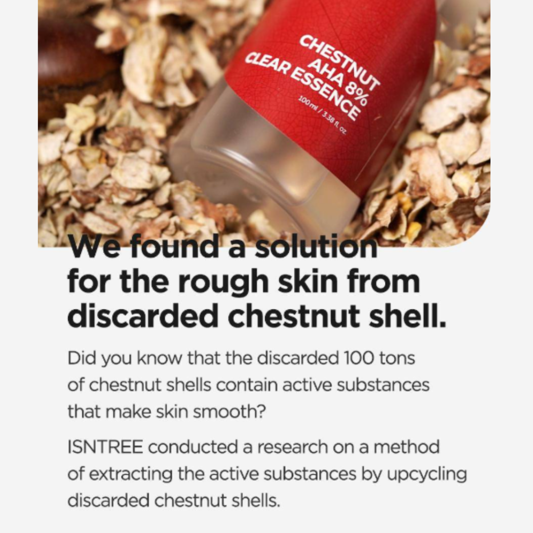 Isntree CHESTNUT AHA 8% CLEAR ESSENCE 20ML 25% off  (Inclusive of all taxes)