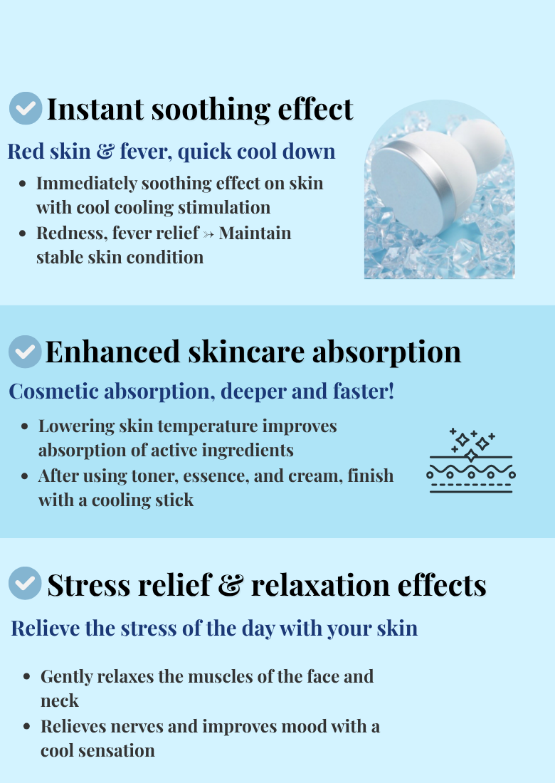 Korean Beauty Item cooling stick