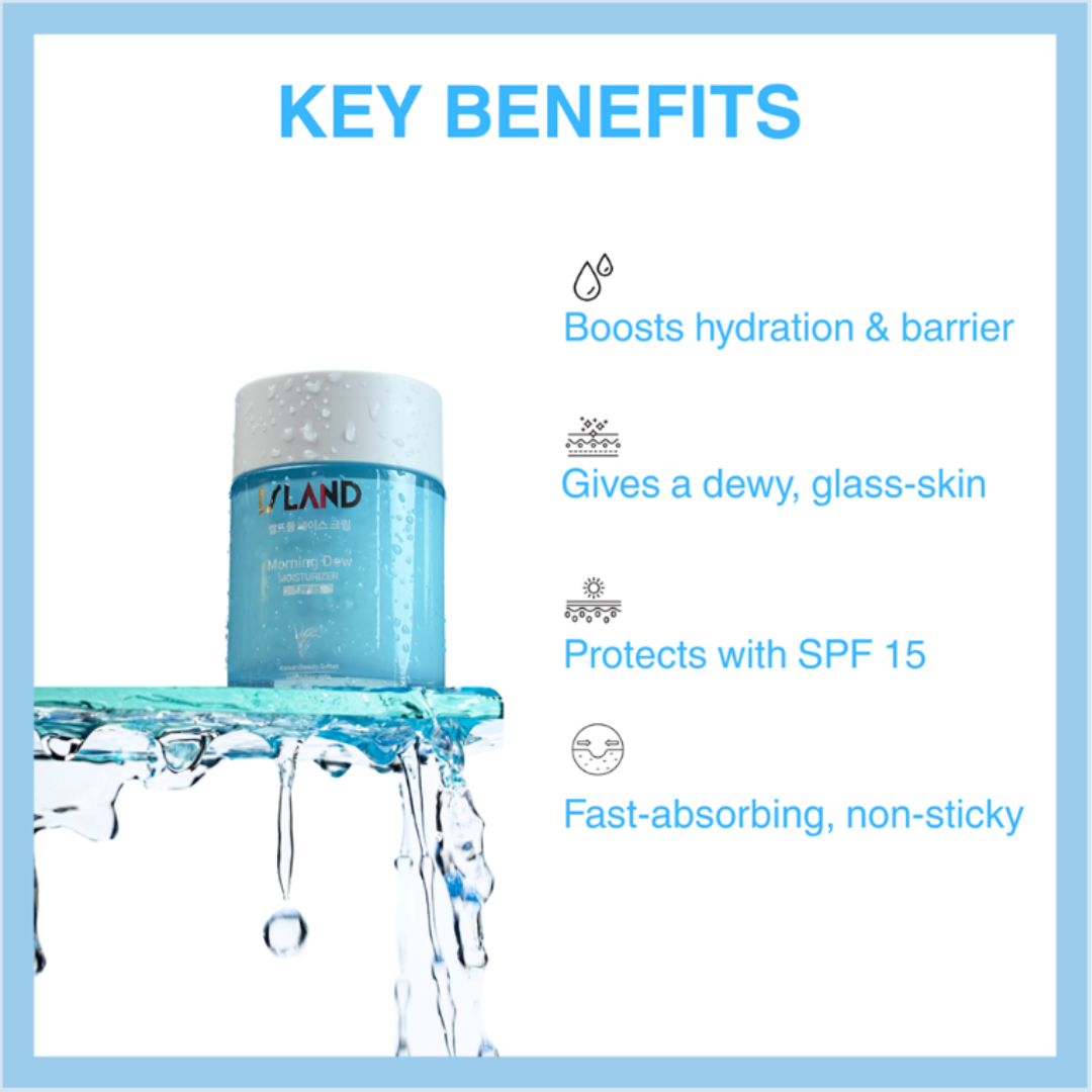 ISLAND Morning Dew Korean Rice Water Mositurizer with SPF15 35% off (Inclusive of all taxes)