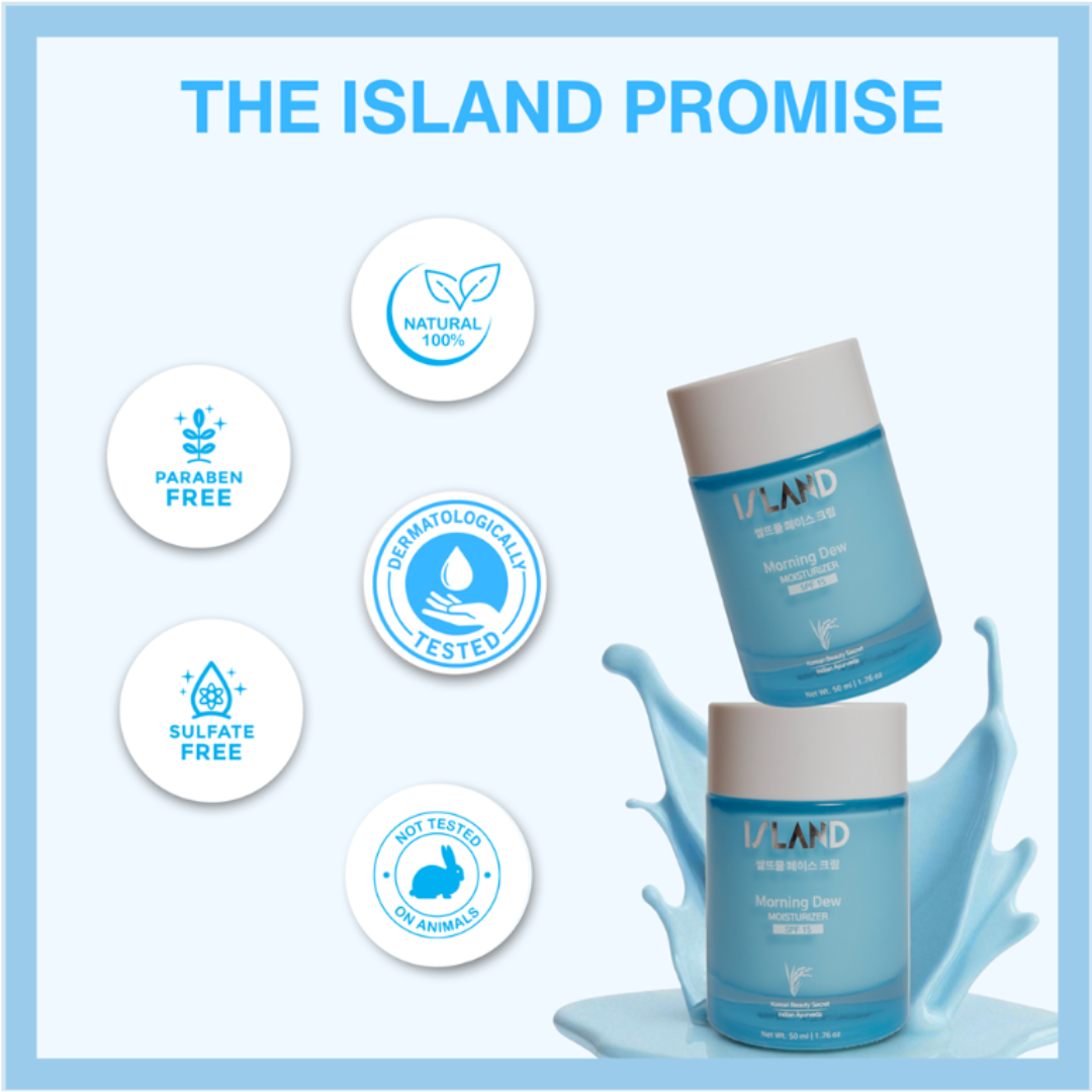 ISLAND Morning Dew Korean Rice Water Mositurizer with SPF15 35% off (Inclusive of all taxes)
