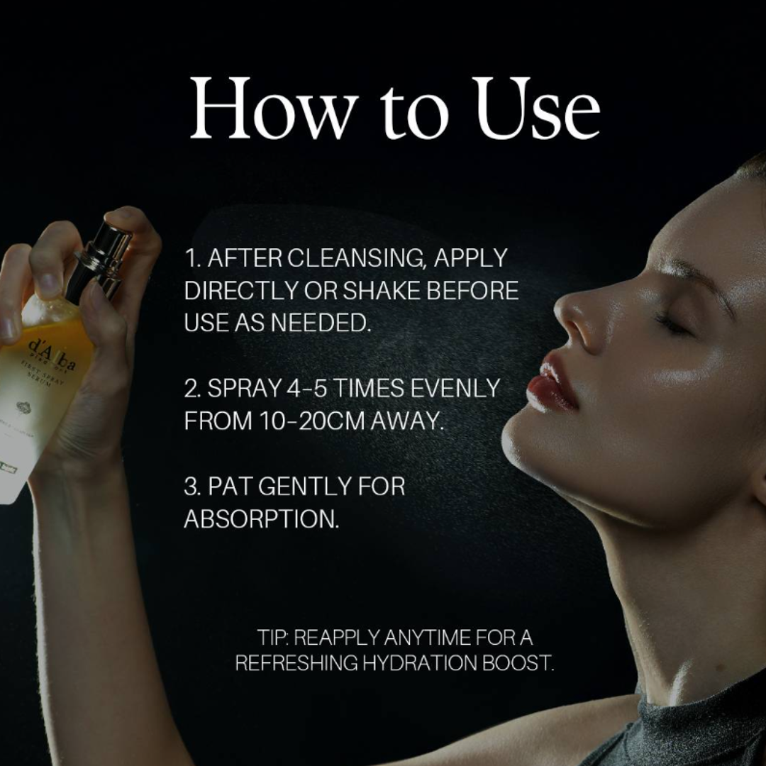 d'Alba White Truffle First Spray Serum 100ml 25% off (Inclusive of all taxes)