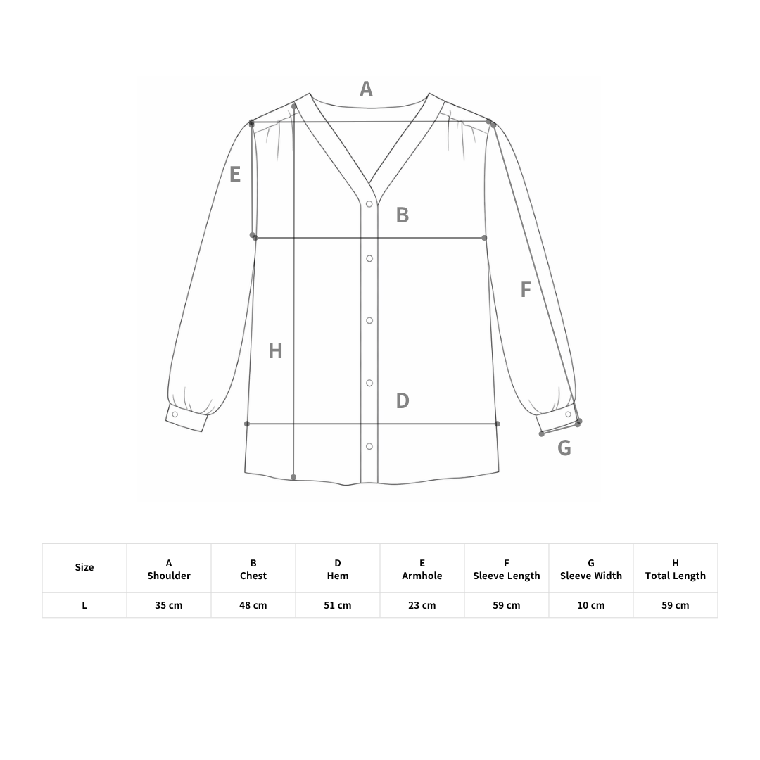 Chic Button-Up Casual Office Top N.20 (Inclusive of all taxes)