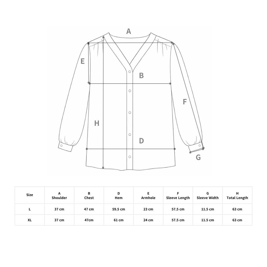 Sweet fairy-style V-neck lace blouse N.19 (Inclusive of all taxes)